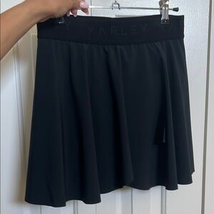 Varley Black Skater Mini Skirt for Casual Wear